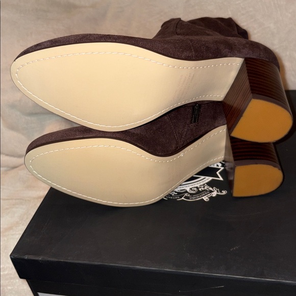 NWT Anthropologie SILENT D USHA Boot in Chocolate - Picture 9 of 12